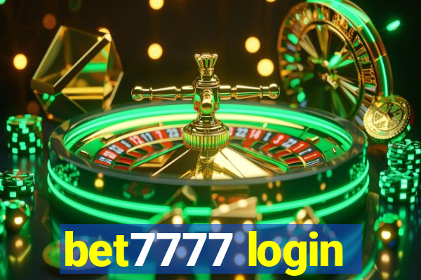 bet7777 login